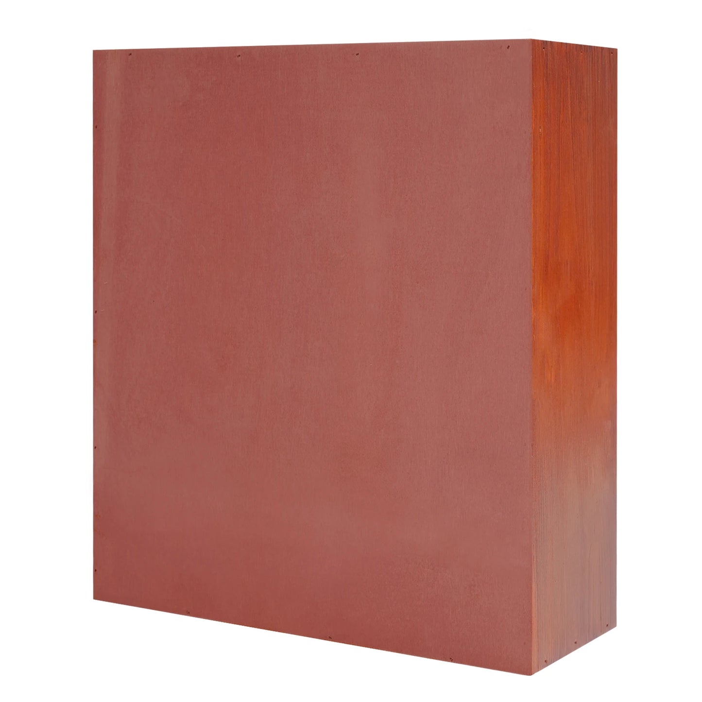 12.09*4.72*14.17in Brown Wood Storage Cabinet, 3-tier Double Door Storage Cabinet for Living Rooms, Kitchens, Offices
