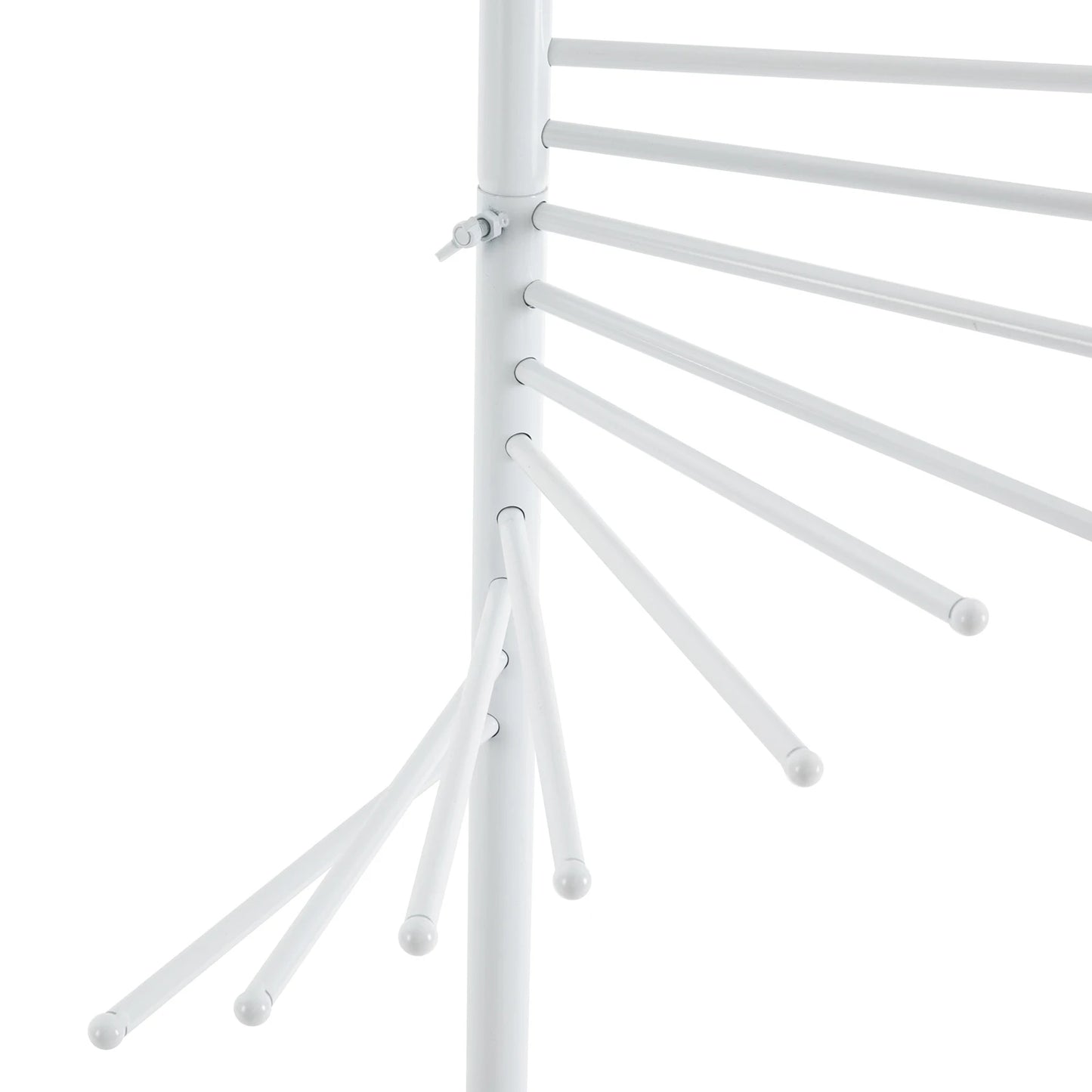 Spiral Scarf Holder Organizer Freestanding Scarf Rack Hanger 5.58ft Tall Commercial Hijab Organizer for Clothing Store Home